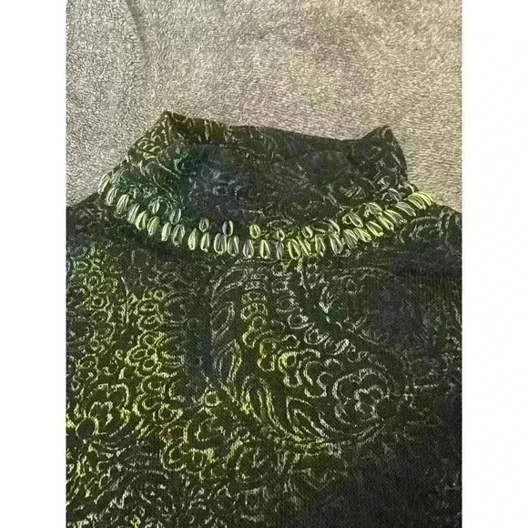 Alberto Makali Long Sleeve Womens Top Size L Puff Sleeve - Picture 2 of 4